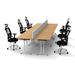 Inbox Zero Rectangular Conference Table Wood in Brown | 30 H x 180 W x 60 D in | Wayfair 66E1A44FEAC64E0B9A009EF9A8AA0E1D