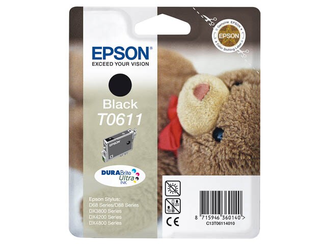 Tinten EPSON C13T06114010 EPSON DX3850 TINTE BLACK Image