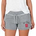 Women's Concepts Sport Gray NC State Wolfpack Mainstream Terry Shorts