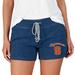 Women's Concepts Sport Navy Syracuse Orange Mainstream Terry Shorts