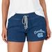 Women's Concepts Sport Navy North Carolina Tar Heels Mainstream Terry Shorts