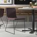 Wrought Studio™ Noelani Upholstered Dining Chair Upholstered in Black | 31 H x 21 W x 23 D in | Wayfair 1B67F48D4399400E8629A64C6FF0B490