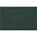 Matterly Waterhog Bombay Monogram 35 in. x 23 in. Indoor Outdoor Door Mat Synthetics | Wayfair 331590023