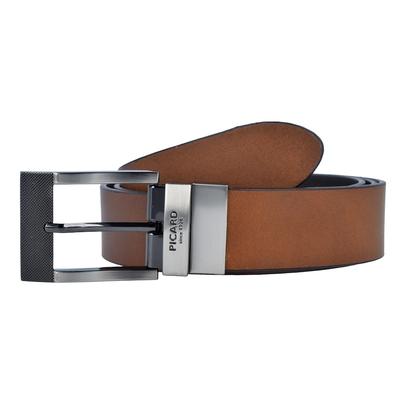 Picard Wendegürtel Leder cognac Braun Herren