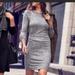 Athleta Dresses | Athleta Super Soft Solitude Gray Dress | Color: Gray | Size: Xs