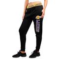 NBA Damen Jogger Pants Active Basic Fleece Sweatpants, Team Logo Dark, Damen, FFL3592F, schwarz, X-Large