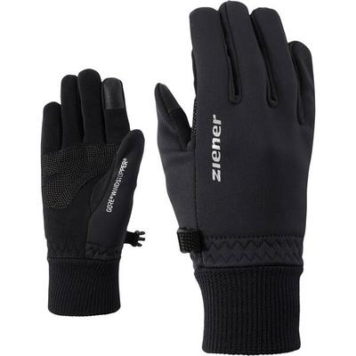 ZIENER Kinder Handschuhe Lidealist Gws Touch Junior Glove Multisport, Größe 4,5 in Schwarz