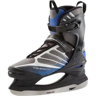 TECNOPRO Herren Eishockeyschuhe Cyclone M, Größe 41 in Schwarz/Blau/Weiß