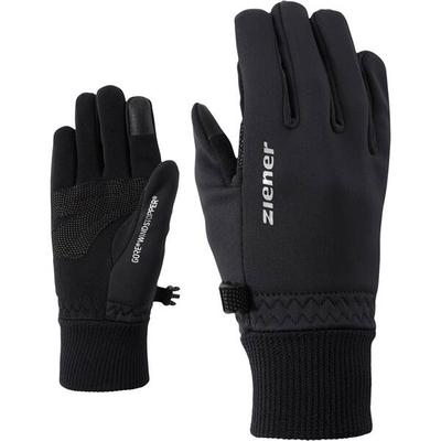 ZIENER Kinder Handschuhe Lidealist Gws Touch Junior Glove Multisport, Größe 6,5 in Schwarz