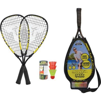 TALBOT/TORRO Speedbadminton-Set Speed 4400, Größe Onesize in Schwarz/Gelb