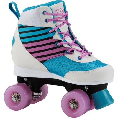 FIREFLY Kinder Inline-Skates Roller Disco, Größe 34 in Türkis, Pink, Weiß