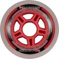 POWERSLIDE Inlineskates-Rollen-Set One Wheels 84mm, Größe 1 in Rot/Schwarz/Weiß