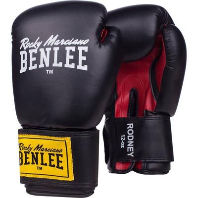 BENLEE Boxhandschuh aus Kunstleder RODNEY, Größe 10 in Schwarz