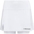 HEAD Damen Skort CLUB Basic Skort W, Größe XS in Weiß