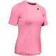 UNDER ARMOUR Damen Trainingsshirt Rush Kurzarm, Größe M in Pink