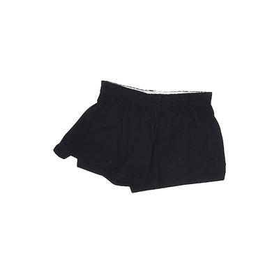 Athletic Shorts: Black Print Spo...
