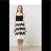 Anthropologie Dresses | Anthropologie Leif Notes Chevron Sundress Sz 4 | Color: Black/White | Size: 4