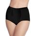 Plus Size Women's Brief Power Mesh Firm Control 2-Pack by Secret Solutions in Black (Size L) Underwear