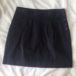 Urban Outfitters Skirts | Bgd Urban Outfitters Black Jean Skirt 2 | Color: Black | Size: 2