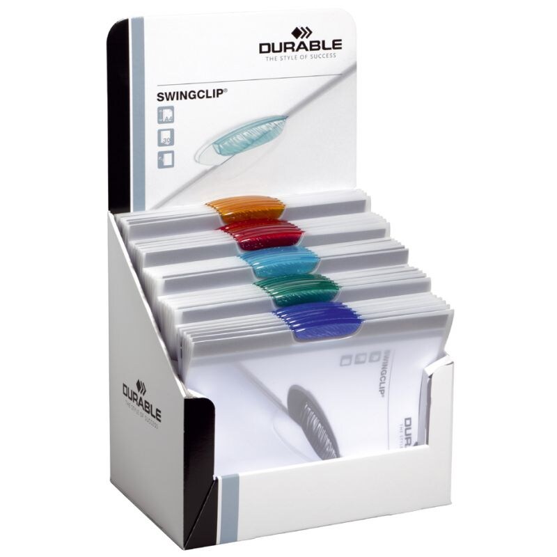 DURABLE Klemmhefter SWINGCLIP, DIN A4, im Thekendisplay Image