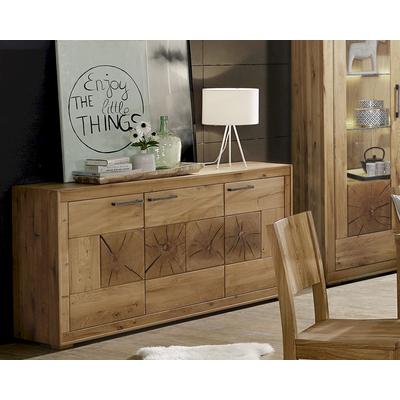 3S Frankenmöbel »Albero« Massivholz Sideboard WZ-0315 / Wildeiche / klein Image