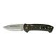 Knives of Alaska Strike Force D2 Automatic Folding Knife Serrated G10 Handle Black 00916FG