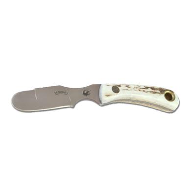 Knives of Alaska Muskrat D2 Fixed Blade Knife Stag Handle Natural 00091FG