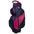 Ram Golf Lightweight Ladies Cart Bag with 14 Way Dividers Top Blue/Pink/White