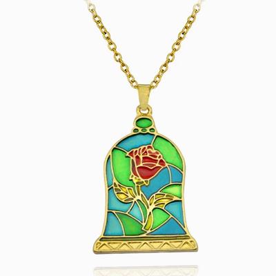 Disney Jewelry | Beauty And The Beast | Color: Green/Red | Size: Os