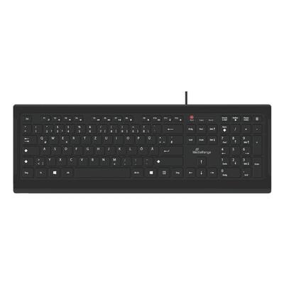 MediaRange Kabelgebundene Tastatur »MROS101« schwarz, 44.9x2x15.7 cm Image