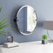 Williston Forge Bayer Beveled Frameless Bathroom/Vanity Mirror in Black | 28.5 H x 24.52 W x 4.16 D in | Wayfair 79FA915411D64943B0A4779C177CBC9E