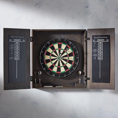 Dax Dartboard Cabinet - Dax Dartboard Cabinet in Gray - Frontgate