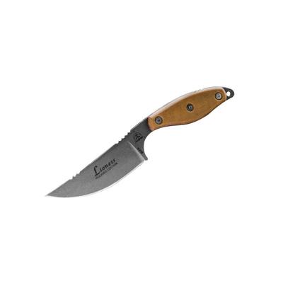 Tops Knives Lioness Rockies Edition Fixed Blade Knife Brown 4.13in LION-TBF