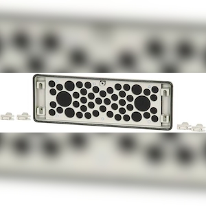 Eaton FL4-D Flanschplatte mit Kabeleinführung (L x B x H) 23 x 329 x 116 mm Grau 1 St. 44879 Image