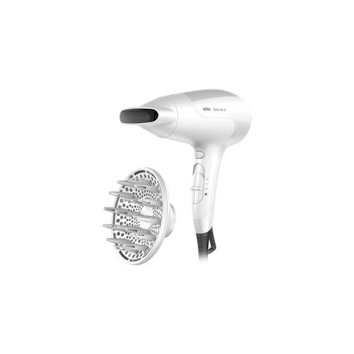 Braun Satin Hair 3 2000 W Weiß