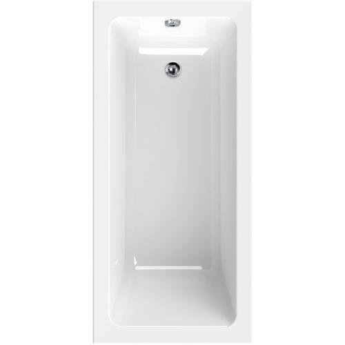 Aquasu Acryl-Badewanne linHa | Badewanne | Acrylwanne | Wanne | Weiß | 150 x 70 cm