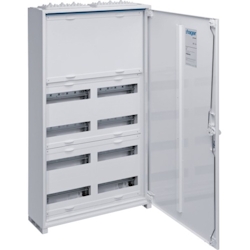 Hager AP Feldverteiler IP44 SKII 950x550x160mm univers N, 144PLE, 2 Felder, Breite 550mm Image