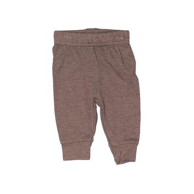 Just One You Made by Carters Sweatpants - Elastic: Brown Sporting & Activewear - Size Newborn