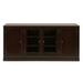 Tuscan Wide Media Console - Dark Walnut - Ballard Designs - Ballard Designs