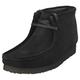 Clarks Originals Wallabee Boot Black Suede (Black Suede, Numeric_7)