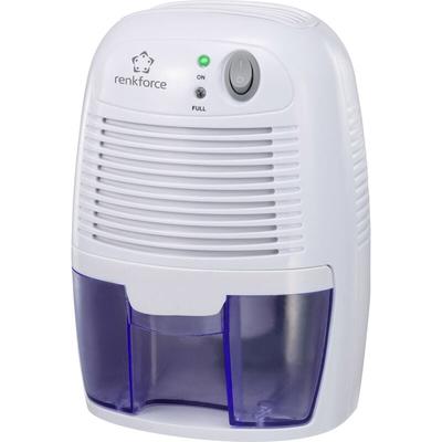 Renkforce - HD-68W Luftentfeuchter 20 m² 0.011 l/h Weiß, Blau Image