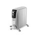 De'longhi Dragon TRD40820 Oil Radiator, 2000 W, Anti-Frost Function, 3 Settings Power, Handle and Wheels, Cable Storage, White