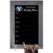 BYU Cougars 11" x 19" Personalized Team Weekly Chalkboard with Frame
