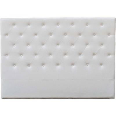 Habitat Et Jardin - Gepolstertes Kopfteil Déco aus pvc - 149 cm - Weiß Image