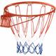 45 cm Basketballring mit Netz, Basketball Korb aus Stahlrahmen und wetterfestes Nylonnetz,
