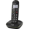 Doro PhoneEasy 110 Single DECT Schnurlostelefon (Ladeschale, Freisprechen) Black