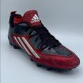 Adidas Shoes | Adidas Crazyquick 2.0 Mid Football Cleats | Color: Black/Red | Size: 12