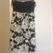 Anthropologie Dresses | Anthroplogie Dress Medium Deletta Origami Camellia | Color: Black/White | Size: M