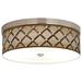 Metal Weave Giclee Energy Efficient Ceiling Light