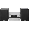 KENWOOD M-720DAB - Micro HiFi-System mit CD, USB, Bluetooth, DAB+, UKW-RDS, Line-In, IR-Fernbedienung, 2x25 Watt, Metallfront